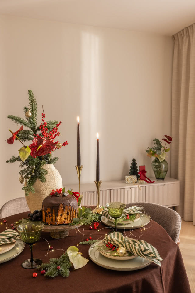 nakrycie stołu na święta