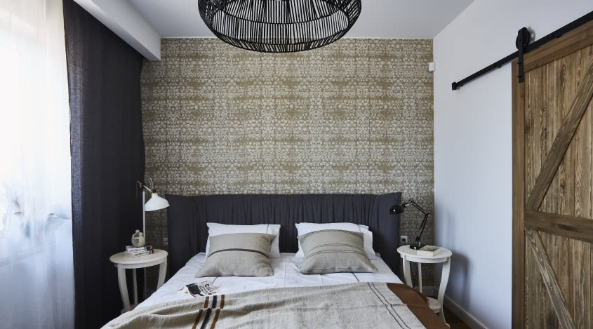 Sielski dom za miastem w stylu modern rustic