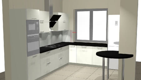 Pomysł na ułożenie płytek w kuchni