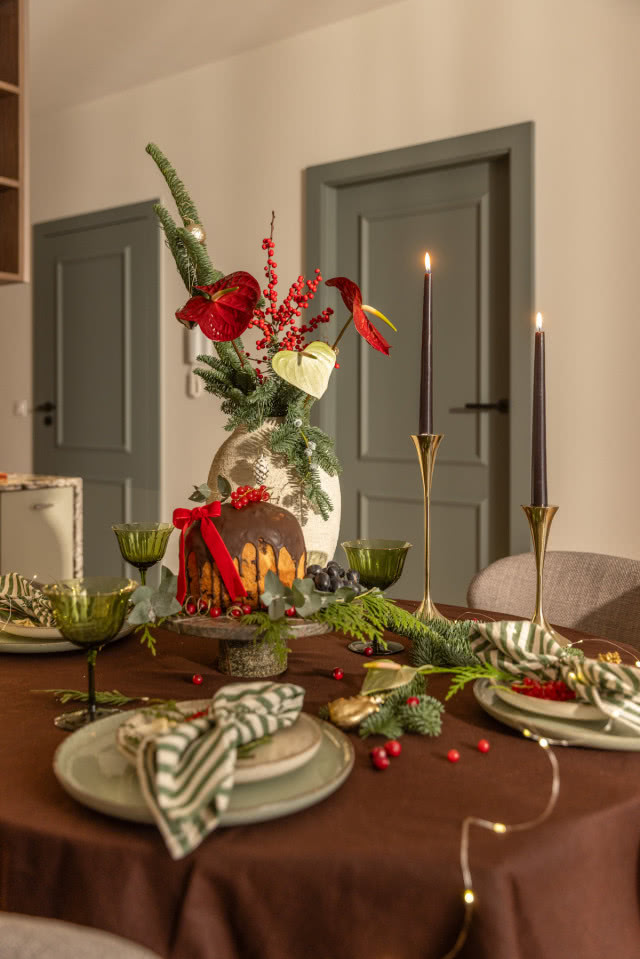 stonowana aranżacja mieszkania