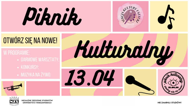 piknik kulturalny warszawa plakat