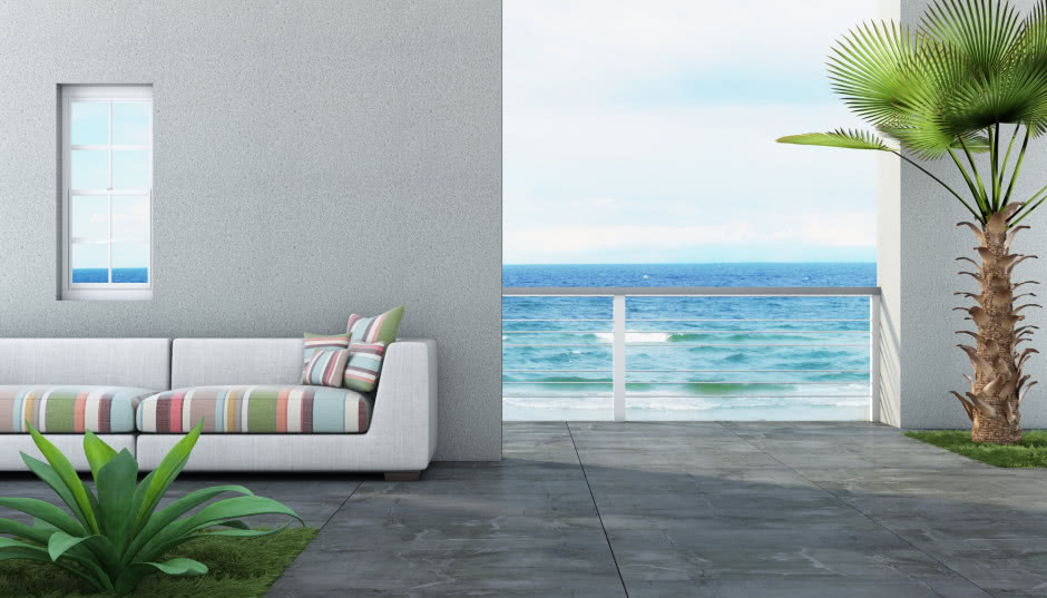 Taras z płyt betonowych na gruncie - dlaczego warto sięgnąć po płyty tarasowe?