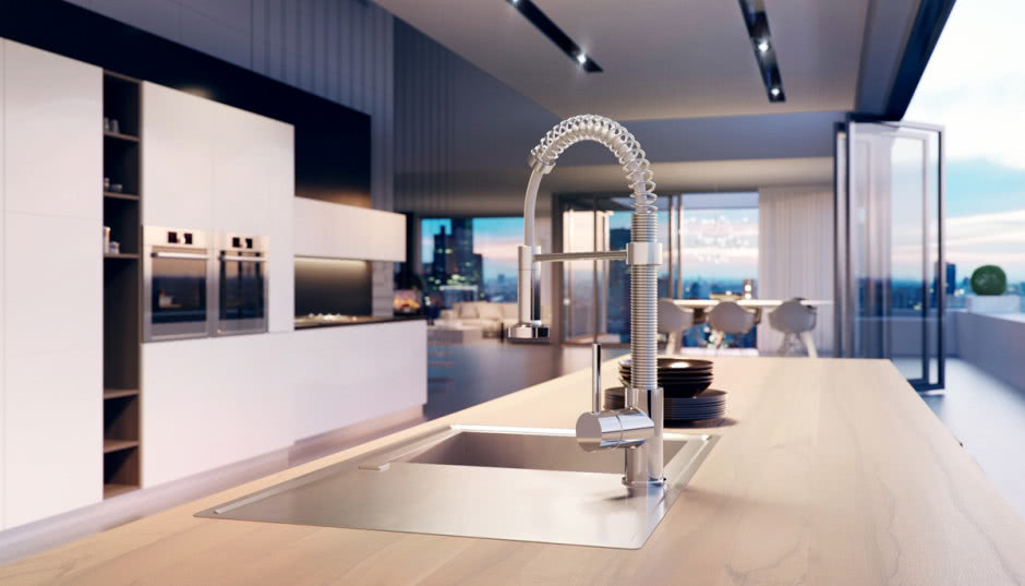 Zlewozmywaki Prospero i Sinope - minimalizm i elegancja od Deante