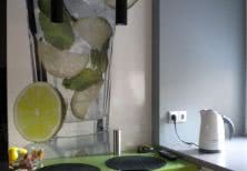 Orzeźwiająca fototapeta w kuchni 