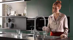 Nie potrzebujesz już czajnika! Wrzątek, woda gazowana i filtrowana prosto z kranu - poznaj Franke Mythos Water Hub