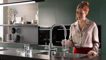 Nie potrzebujesz już czajnika! Wrzątek, woda gazowana i filtrowana prosto z kranu - poznaj Franke Mythos Water Hub
