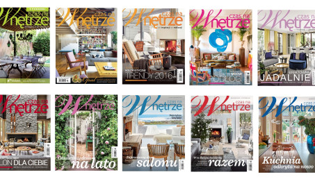 Jak wygląda okładka dekady magazynu Czasu na Wnętrze? Pomóż nam wybrać i wygraj oryginalny żyrandol!