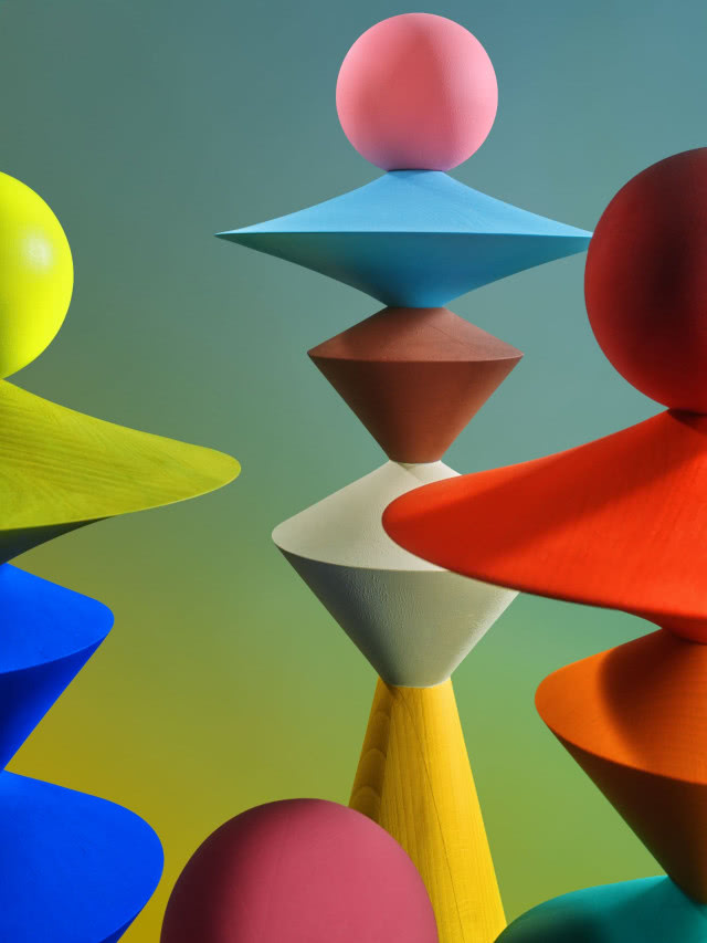 totemy rzeźby Koka Skowrońska