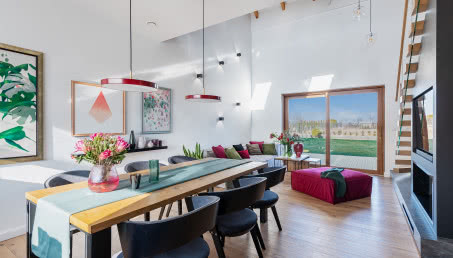 Po swojemu na swoim - dom z antresolą pod Rzeszowem