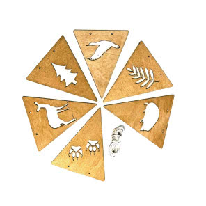 Drewniany proporczyk Drużyna Jeża, NOYA DESIGN, 59 zł