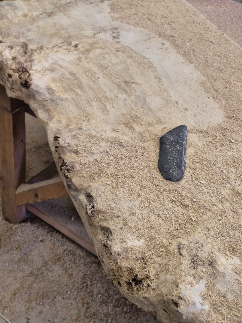 Anna Bera, proces powstawania pracy Fragment...