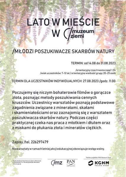 Artystyczna mapa Warszawy - warsztaty i wydarzenia w sierpniu 2023