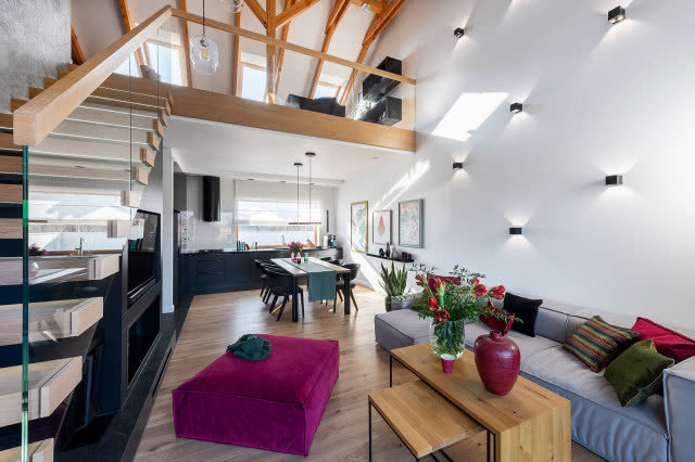 Duża przestrzeń w domu