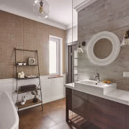 Sielski dom za miastem w stylu modern rustic