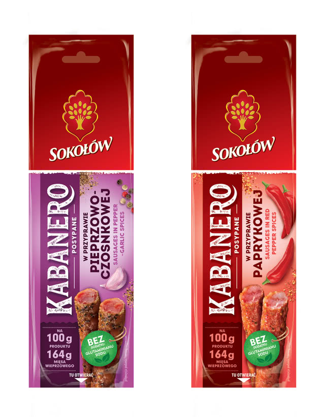 Kabanero - nowe przekąski od Sokołowa