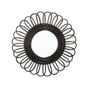 Lustro rattanowe Oko, naturalne, BOHO SWING, 329...