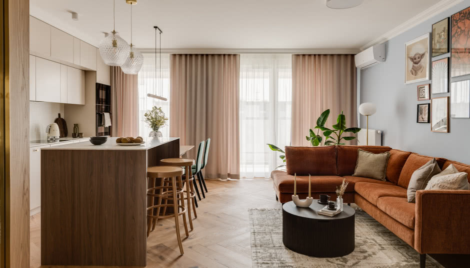 Vintage i sztuka w nowoczesnym wydaniu - dom pełen designu i grafik