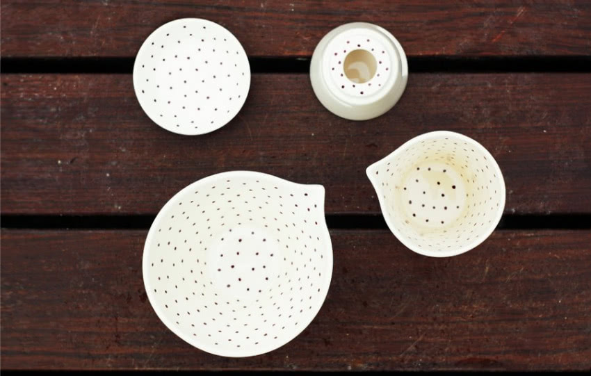 Ceramiczny zestaw Ciepło składa się z kubka,...