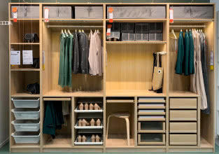 Garderoba IKEA: inspiracje, projekt i koszt. Jak zrobić garderobę z IKEA