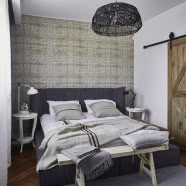 Sielski dom za miastem w stylu modern rustic