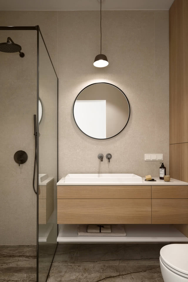 oświetlenie w łazience