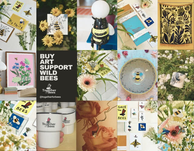 Pięć lat Together for Bees - jubileusz, sztuka i premiera wyjątkowego plakatu w MOCAK Bookstore