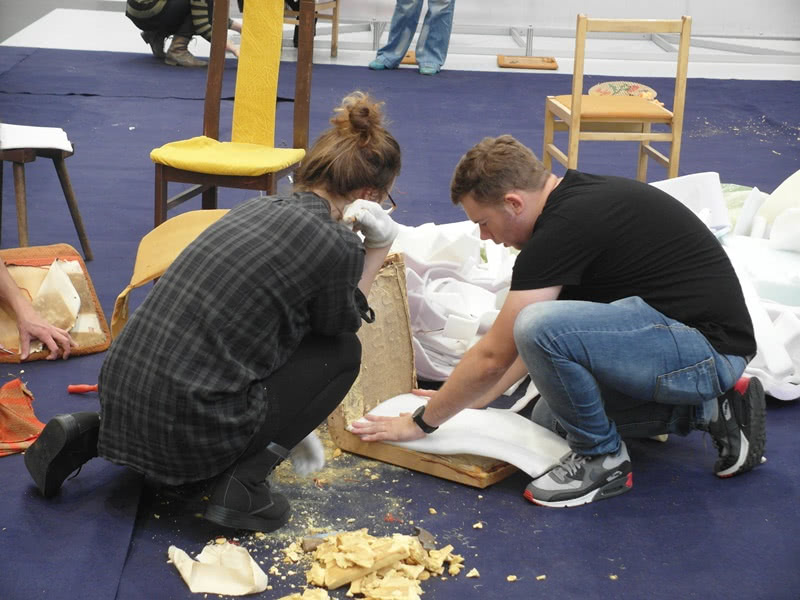 Tak wyglądały zeszłoroczne warsztaty renowacji...