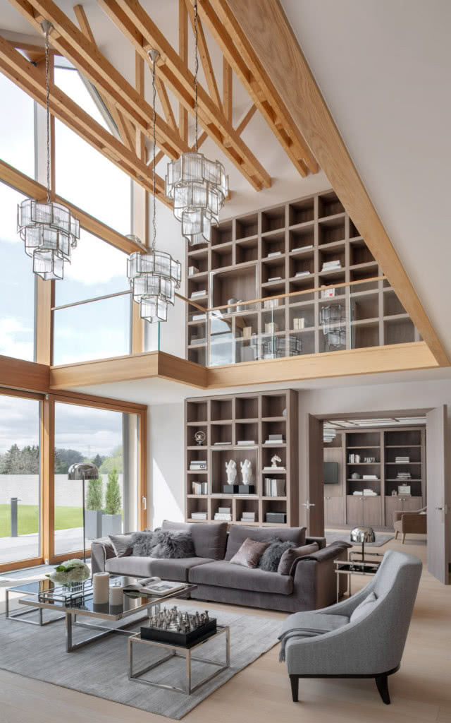 Nowoczesna stodoła na Wilanowie! Ma 500 metrów kwadratowych!