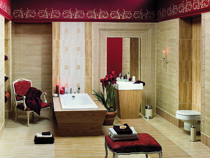 Łazienka w orientalnym stylu
