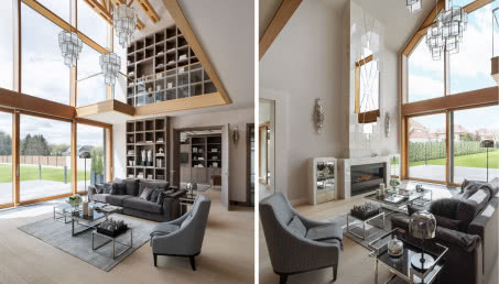 Nowoczesna stodoła na Wilanowie! Ma 500 metrów kwadratowych!