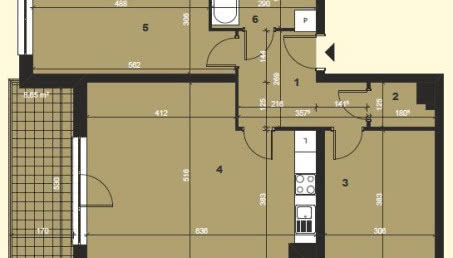 Funkcjonalne mieszkanie