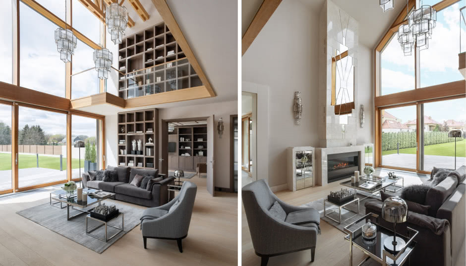 Nowoczesna stodoła na Wilanowie! Ma 500 metrów kwadratowych!