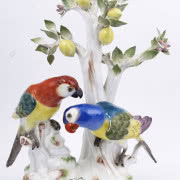 Sikorka, Miśnia, XX w., porcelana, 8,5 x 9,5 cm,...