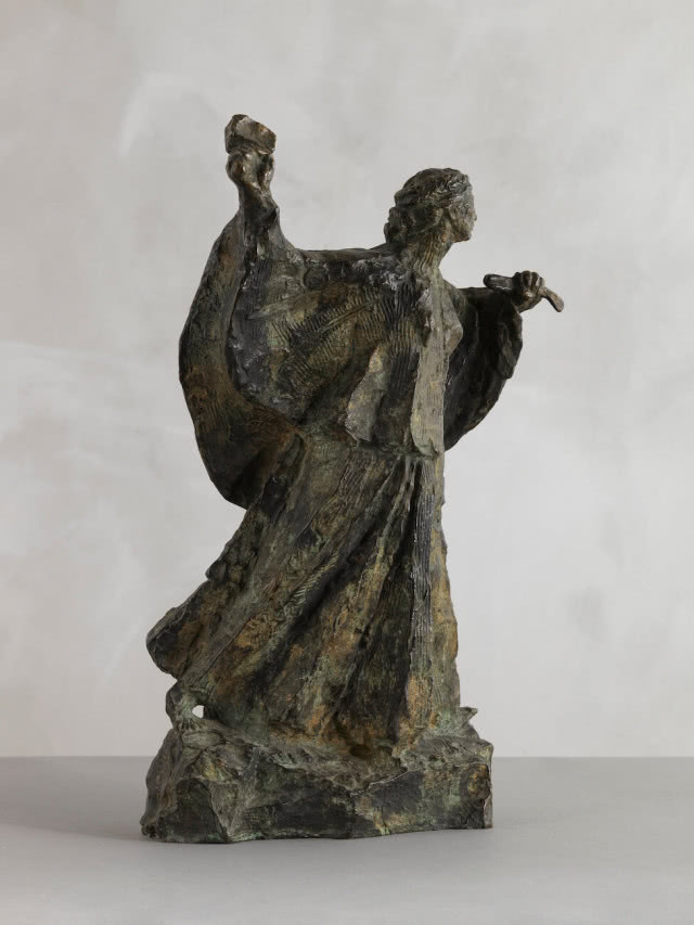 Antoine Bourdelle Rzeźbiarka przy pracy