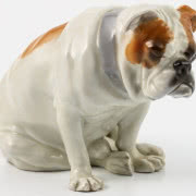 Sikorka, Miśnia, XX w., porcelana, 8,5 x 9,5 cm,...