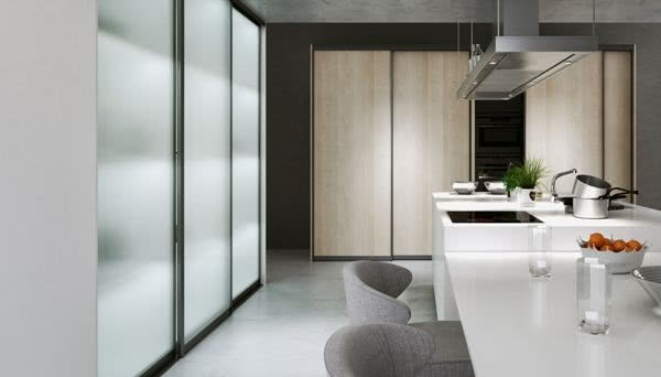 System przesuwny Szafir KOMANDOR w graficie