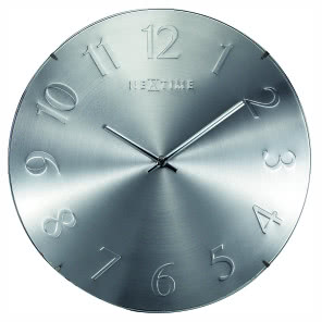 Zegar ścienny Elegant Dome
z metalu i szkła, NeXtime,
BAROKKO, 239 zł