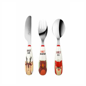 Zestaw sztućców dziecięcych, Vialli Design Forest, BONAMI, 54 zł