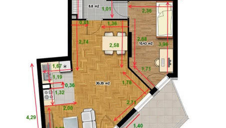 Jak wygospodarować dodatkowy pokój w mieszkaniu ze skosem?