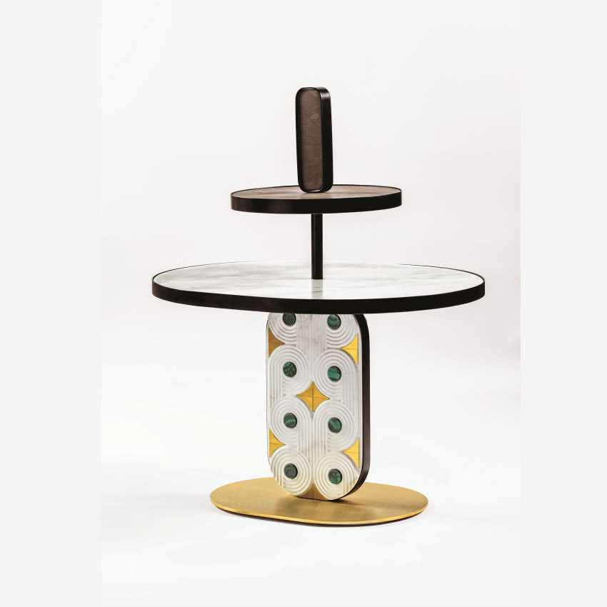 W stoliku kawowym Calafato z serii Bisanzio...