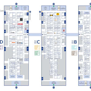 Plan hal i wystawców Warsaw Home 2022