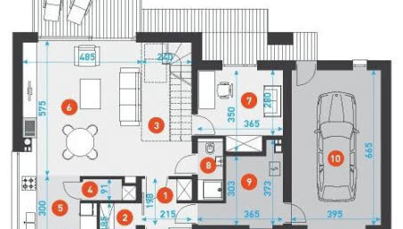 Gdzie ustawić stół w salonie?