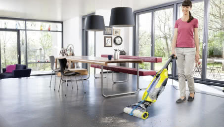 Rewolucja w myciu podłóg! Mop elektryczny Kärcher FC 5