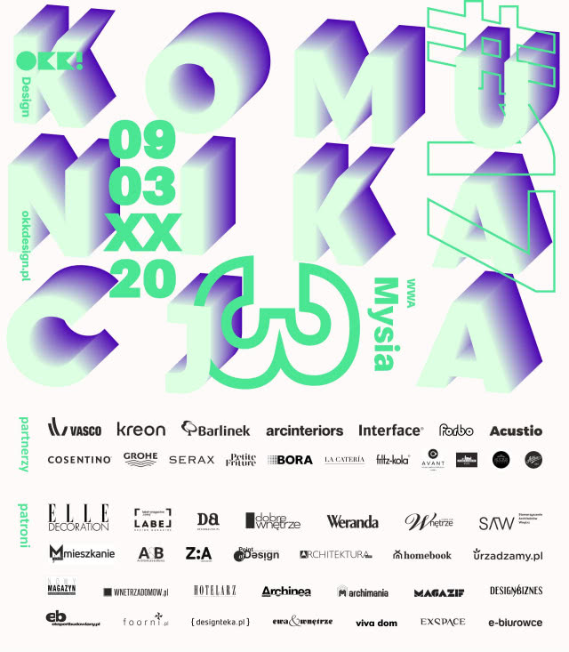 17. edycja OKK! design plakat