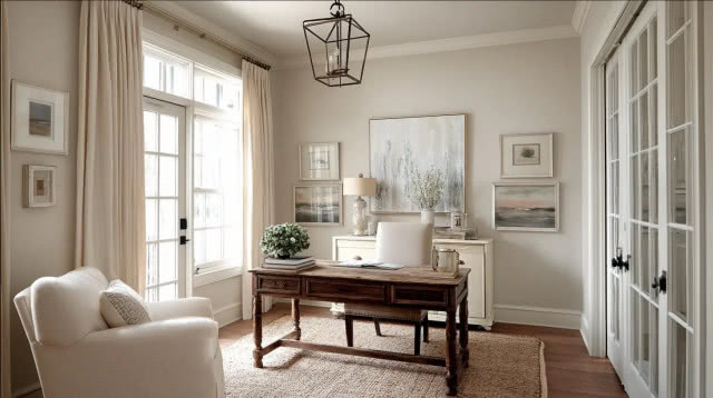 gabinet w kolorze kaszmirowym