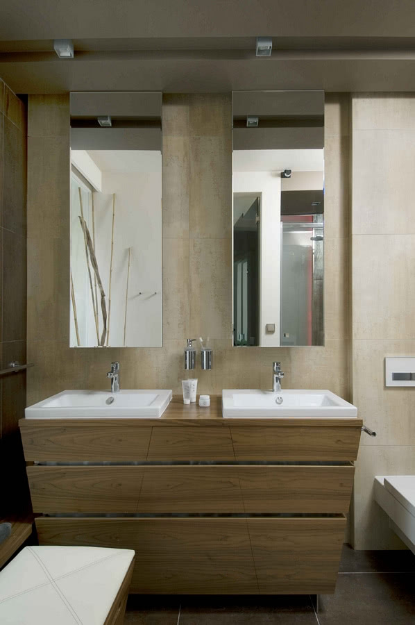 W łazience chodziło o maksymalną prostotę, ale...