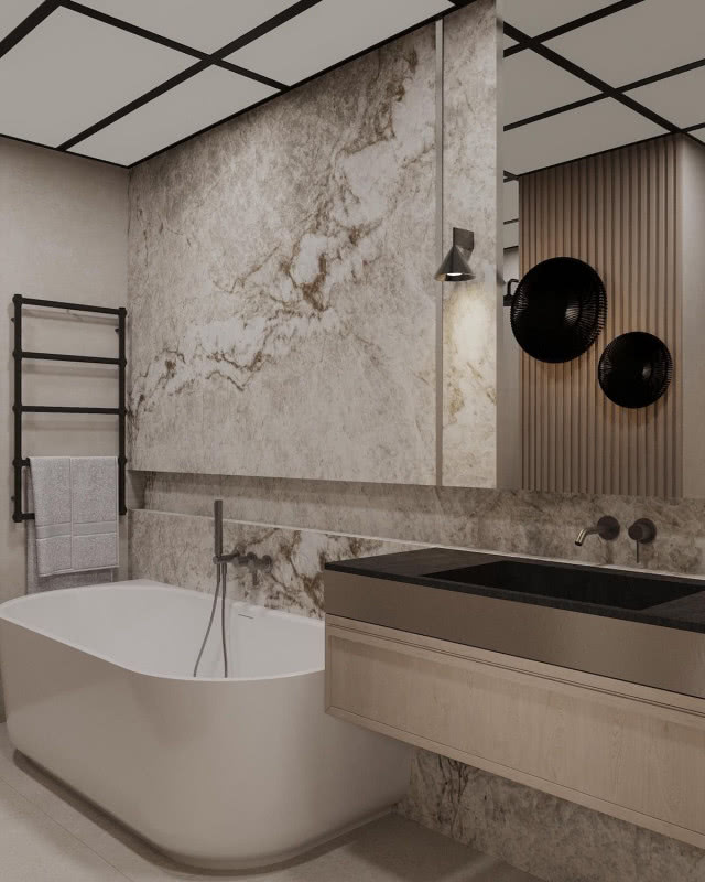 wanna płyty imitujące marmur