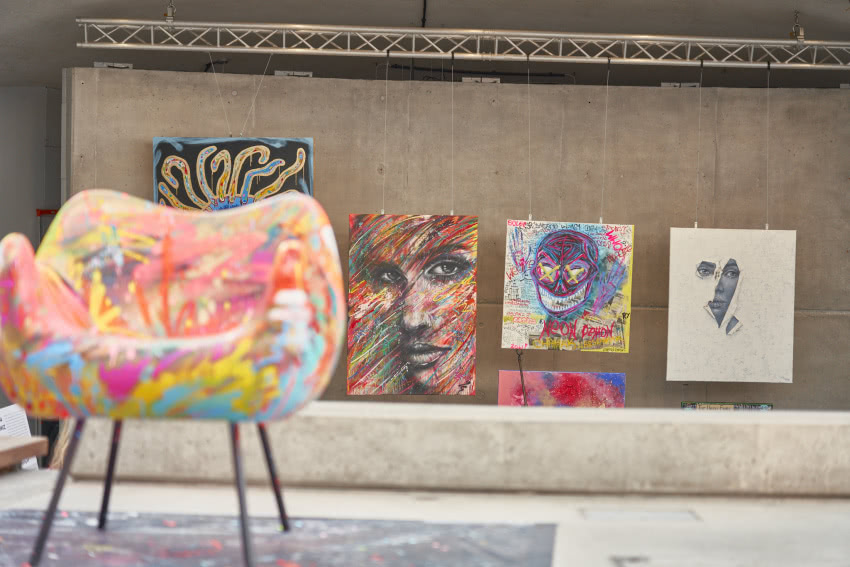 Ekspozycja „Recycling Art RM58”. 