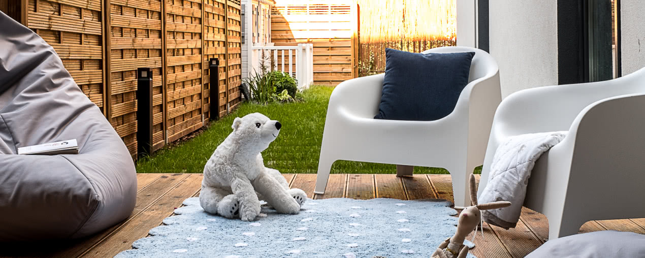 Relaks w mieście - mieszkanie z ogródkiem na Bielanach