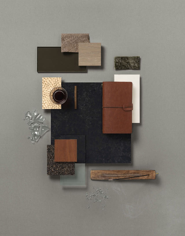 Moodboard Silestone Loft Corktown, Cosentino